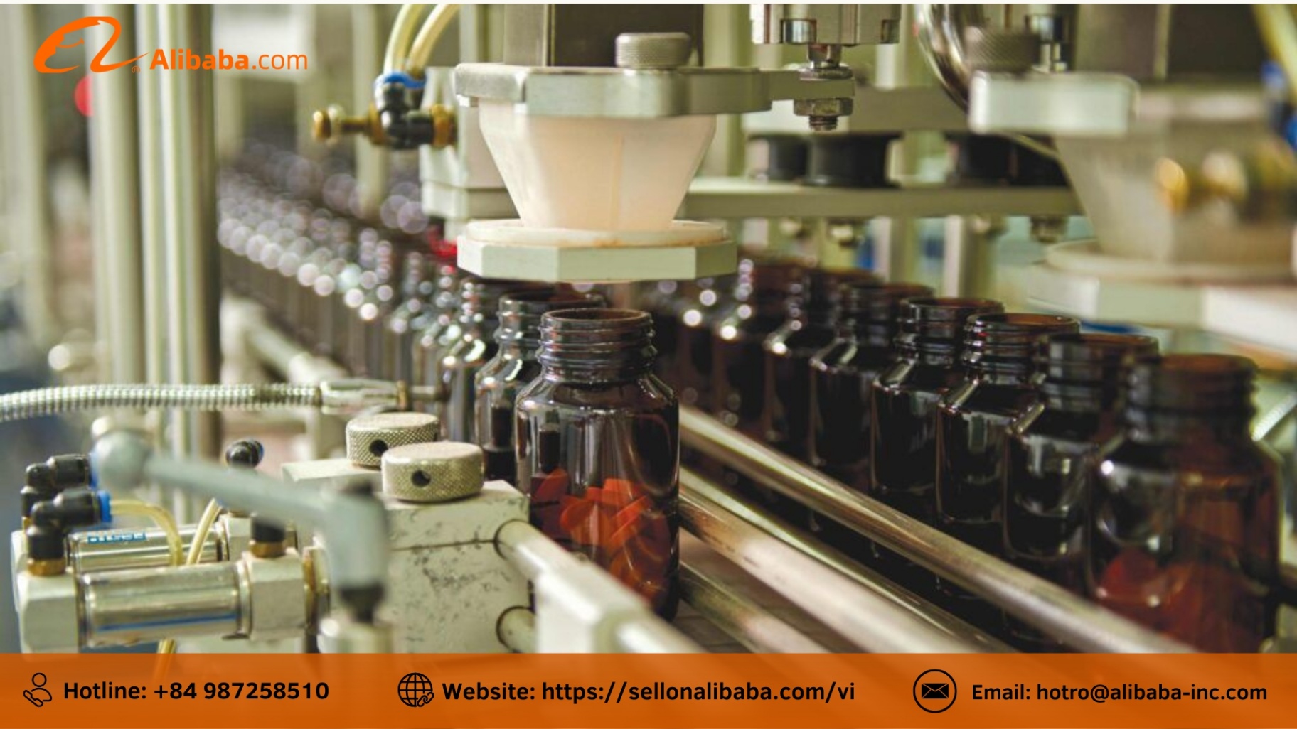 Strategy to optimize cosmetic factory profile to explode orders on Alibaba Vietnam.