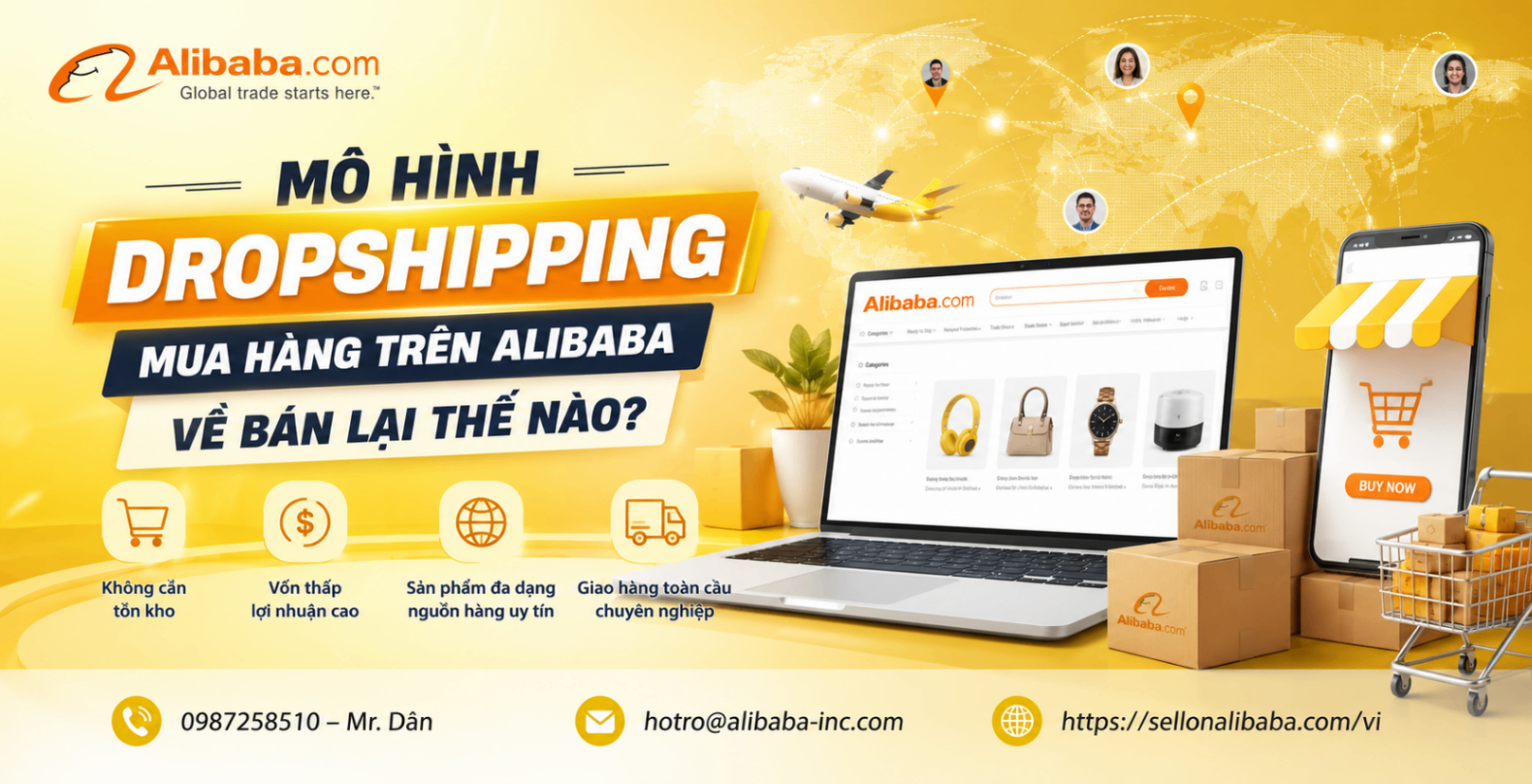 Dropshipping模式：如何在阿里巴巴上购买产品并转售？