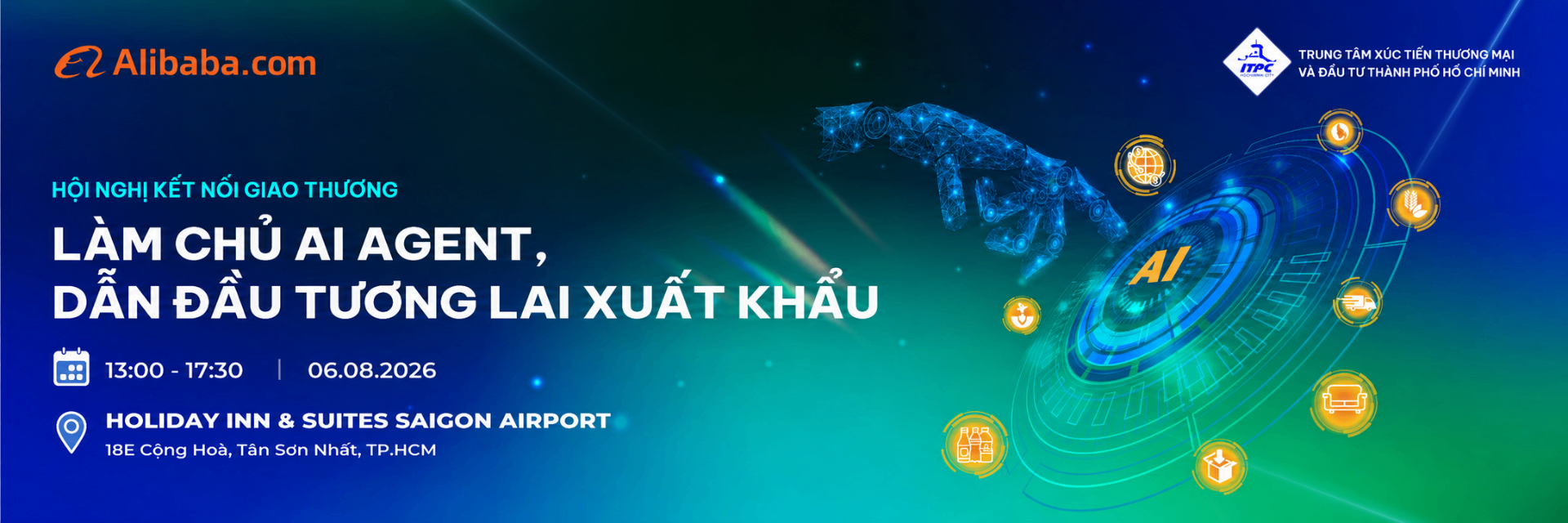 Làm Chủ AI Agent – Dẫn Đầu Tương Lai Xuất Khẩu Cùng Alibaba.com | Mega Event 2026