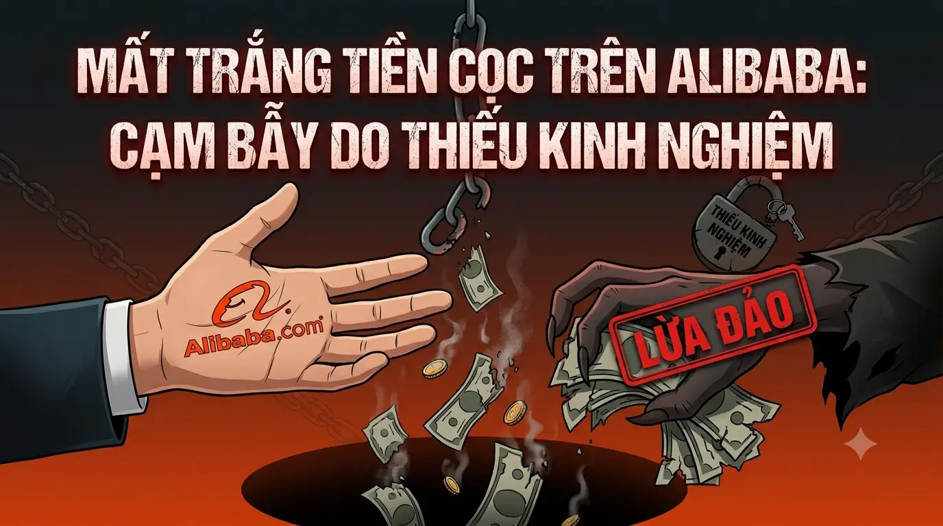 Mất trắng tiền cọc trên Alibaba: Cạm bẫy do thiếu kinh nghiệm
