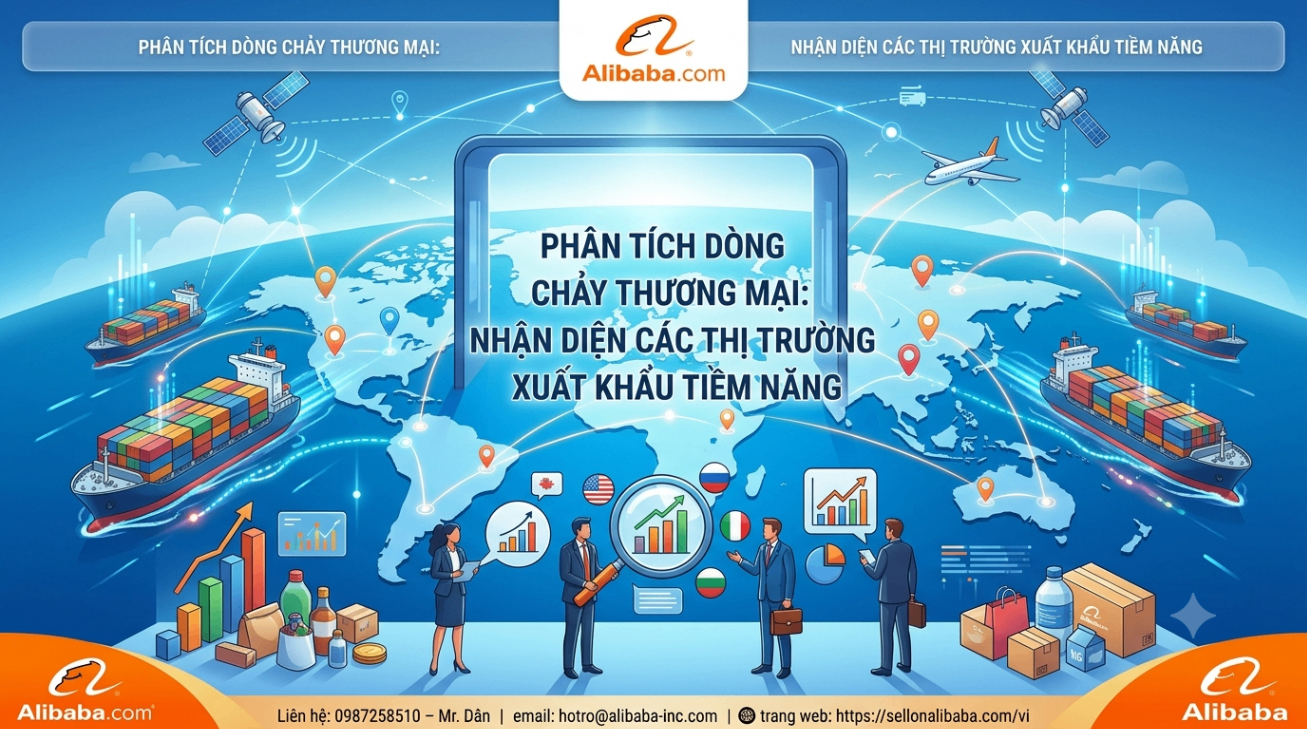 Trade flow analysis: Identifying potential export markets