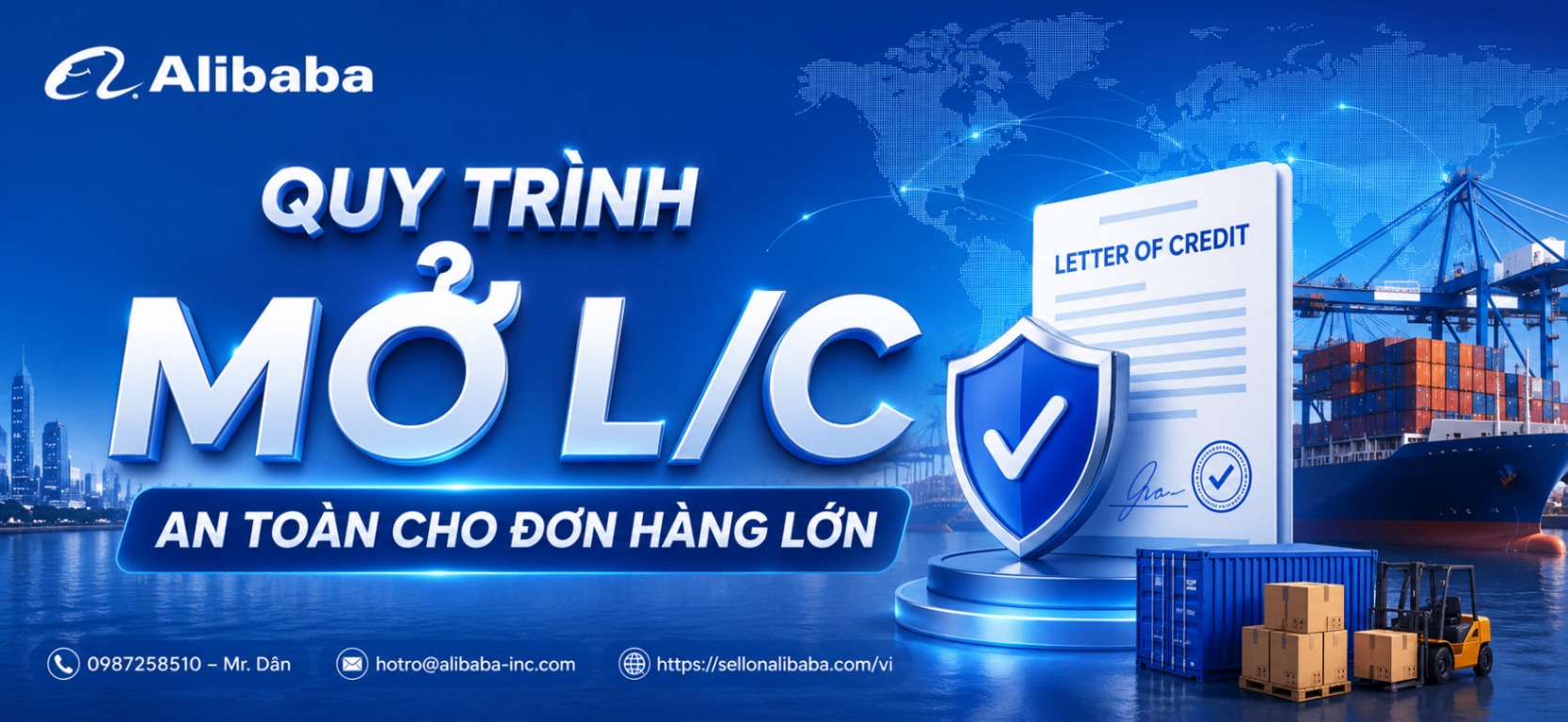 Safe L/C opening process for large orders