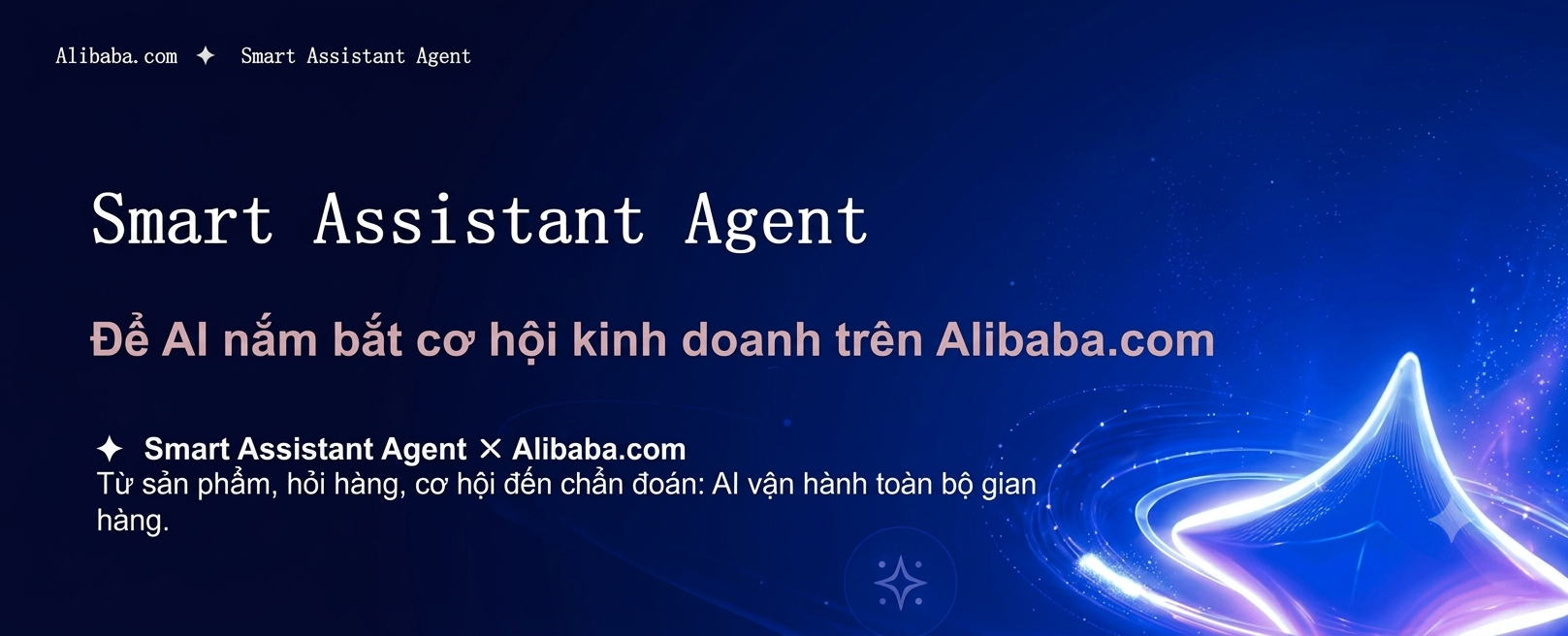 Tự Động Hóa Gian Hàng Alibaba Nhờ Smart Assistant Agent