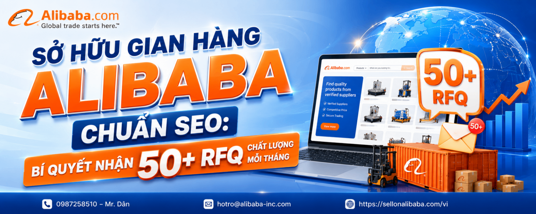 Owning an SEO-standard Alibaba store: The secret to receiving 50+ quality RFQs every month