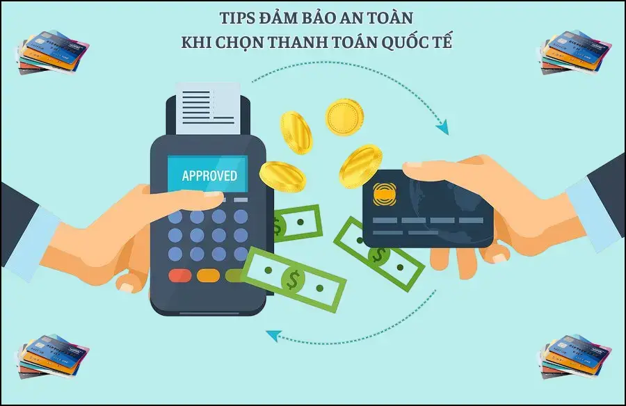 How businesses receive international payments safely