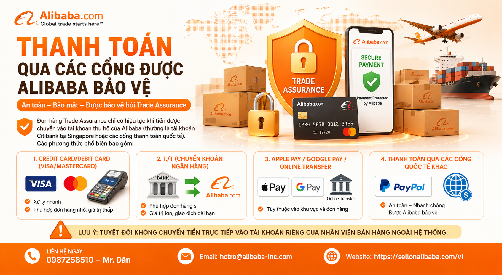 Bằng việc chủ động kích hoạt tính năng Trade Assurance và xây dựng một lộ trình vận hành bài bản, con đường xuất khẩu qua Alibaba của các doanh nghiệp Việt sẽ trở nên bằng phẳng, an toàn và chuyên nghiệp hơn bao giờ hết trên bản đồ giao thương quốc tế.