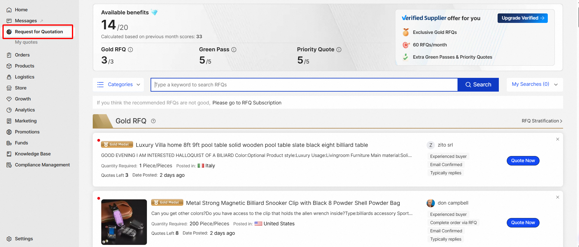 Alibaba selling experience for newbies: documents to prepare, Gold Supplier costs, store optimization, RFQ order closing and first 90-day roadmap.