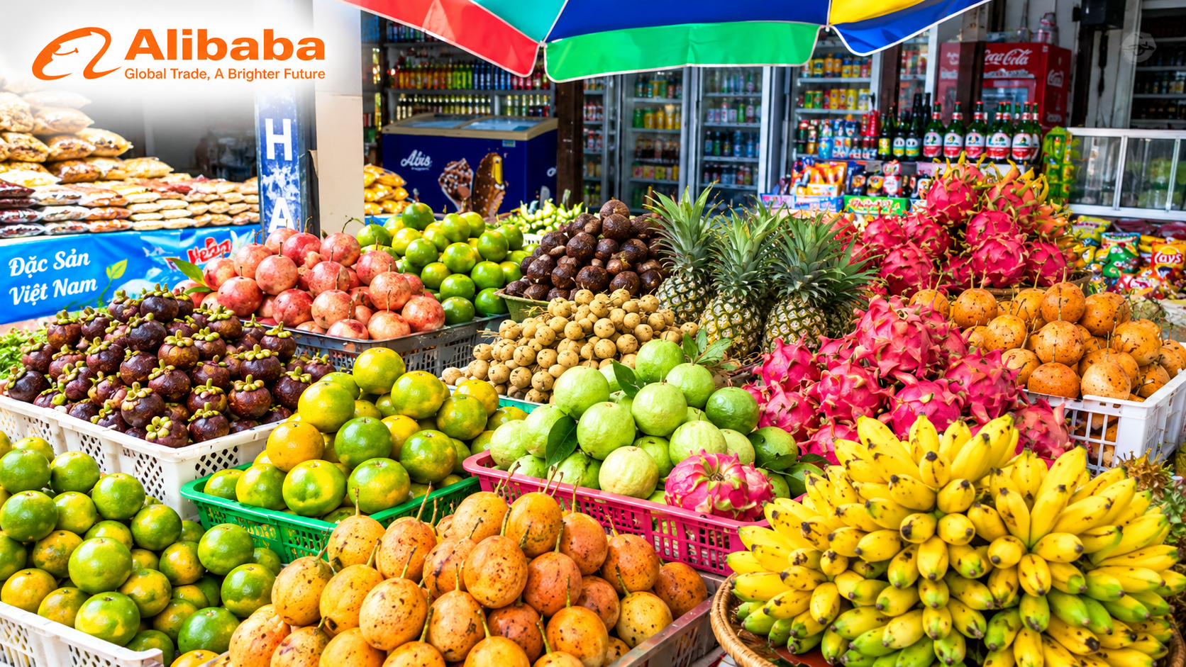 Instructions for finding partners to import agricultural products through Alibaba from A-Z. Price list of costs to open an Alibaba Vietnam store, account registration process and effective strategy for approaching international buyers!
