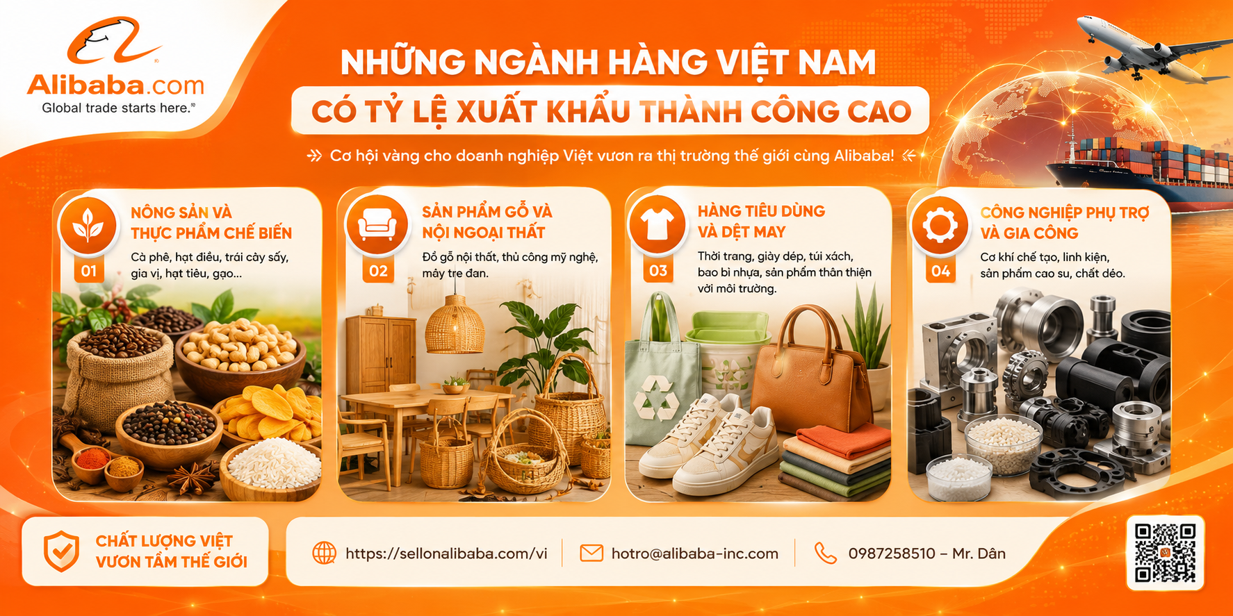 Định hướng kênh thương mại điện tử xuyên biên giới (B2B) giúp doanh nghiệp sản xuất/thương mại Việt Nam tiếp cận thị trường quốc tế, giải quyết bế tắc về đầu ra.