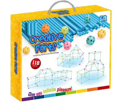 Creative Fort Building Kit for Kids