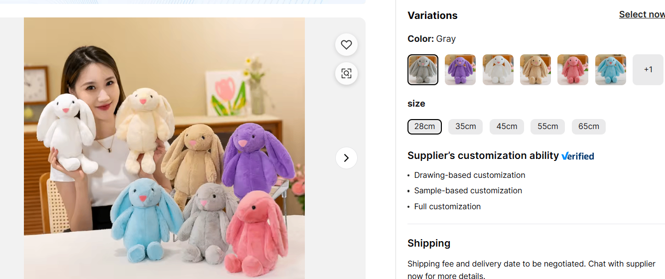 Rabbit Stuffed Animal Toys
